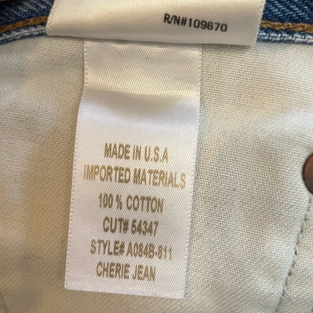 Agolde Cherie High Rise Straight Jeans Size 29 - Picture 13 of 13